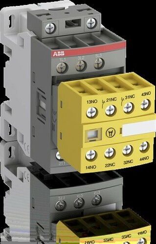 ABB Stotz S&J Safetyschütz 50/60Hz, 20-60DC AFS12-30-22-11