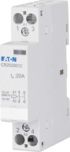 Eaton Installationsschütz 8V AC/DC, 2S, 20A CR2020008