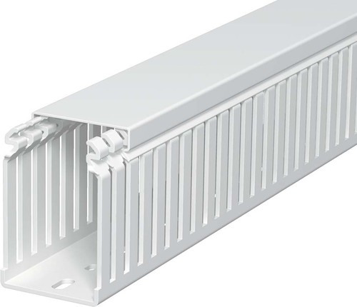 OBO Bettermann Vertr Verdrahtungskanal hfr, 75x50x2000, lichtgrau LKVH N 75050