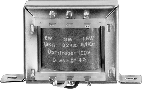 WHD Übertrager 6W,4Ohm,EI48 T6-8