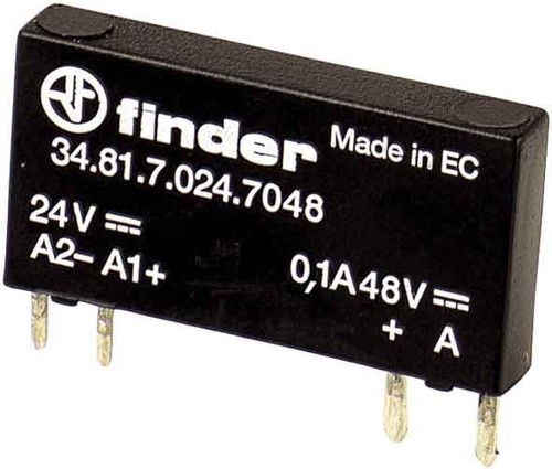Finder SSR-Relais 24VDC 16..30V 7mA 34.81.7.024.9024