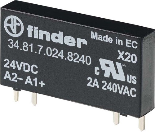 Finder SSR-Relais 60VDC 35..72V 3mA 34.81.7.060.9024