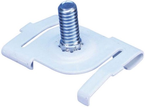 Erico Drehklipp mit Gewindestift 4G16 24mm M6 weiß 4G16M16WH