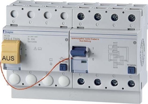 Doepke FI-Schalter DFS4040-4/0,03-ATWIN
