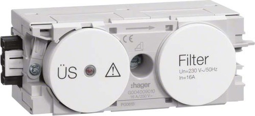 Tehalit Feinschutz und Störfilter Wago C-Profil rw G004009010