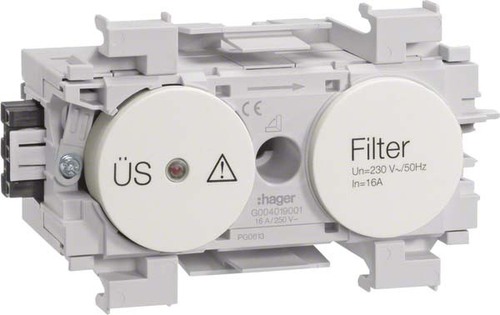 Tehalit Feinschutz und Störfilter Wago frontrast cw G004019001