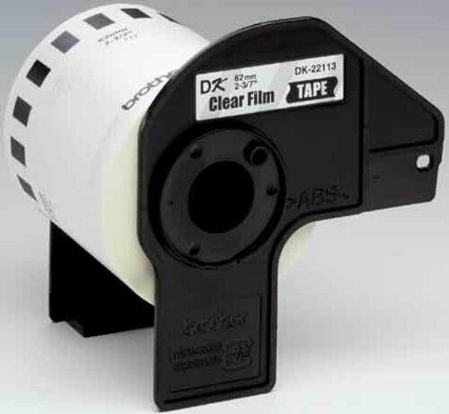 Brother Etiketten 62mm farblos DK-22113