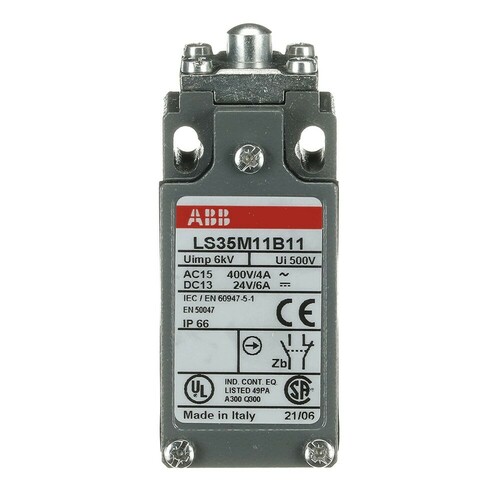 ABB Stotz S&J Standard-Positionsschalter Metall-Gehäuse IP66 LS35M11B11
