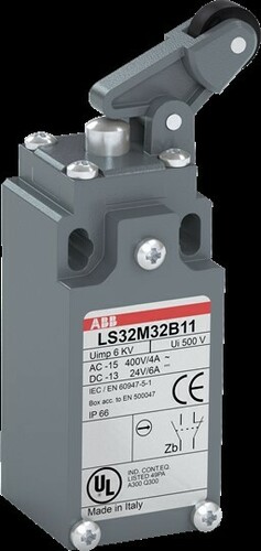 ABB Stotz S&J Standard-Positionsschalter Metall-Gehäuse IP66 LS35M32B11