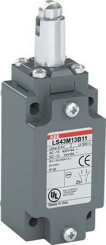 ABB Stotz S&J Standard-Positionsschalter Metall-Gehäuse IP66 LS43M13B11
