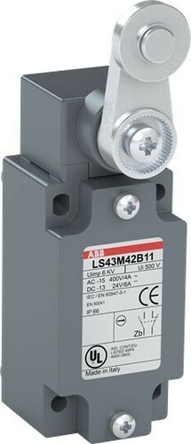 ABB Stotz S&J Standard-Positionsschalter Metall-Gehäuse IP66 LS43M42B11
