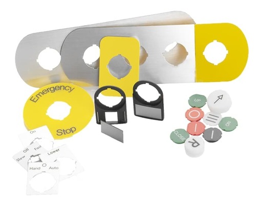 ABB Stotz S&J Beschriftungsschild ld Poti Skala 0 - 30 MA16-1060