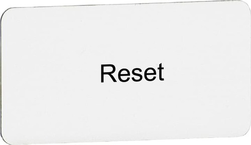 ABB Stotz S&J Texteinlage - Reset mit 1 Schaltstellung MA6-1047