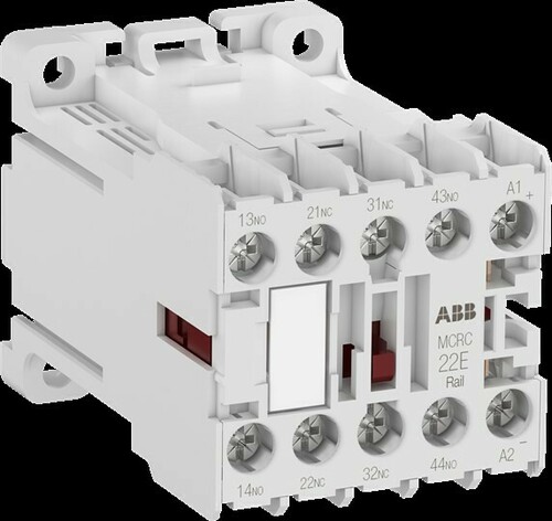 ABB Stotz S&J Kleinhilfsschütz lfsschütz 4S, 24V DC MCRC040ATWDD-RAIL