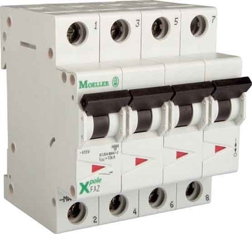 Eaton Leitungsschutzschalter C 32A, 3p+N FAZ-C32/3N