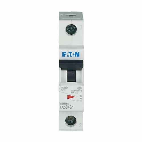 Eaton Leitungsschutzschalter C 40A, 1p FAZ-C40/1 Eaton Leitungsschutzschalter C 40A, 1p FAZ-C40/1