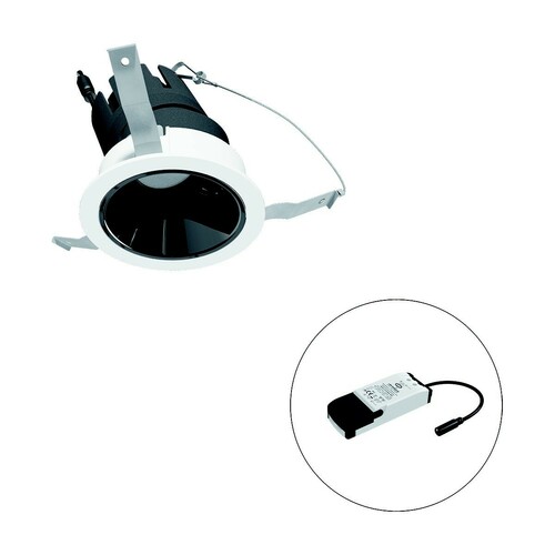 EVN Lichttechnik LED-Einbauleuchte modular Konfigurationstype F01R09AM0627L55P