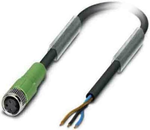 Phoenix Contact Sensor-Kabel, Buchse M8 gerade,3p.,3m SAC3P-3,0-PUR/M8FS Phoenix Contact Sensor-Kabel, Buchse M8 gerade,3p.,3m SAC3P-3,0-PUR/M8FS
