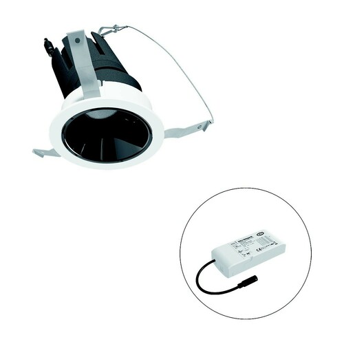 EVN Lichttechnik LED-Einbauleuchte modular Konfigurationstype F01R09AM1327L24D