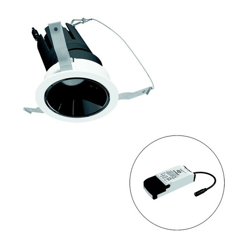 EVN Lichttechnik LED-Einbauleuchte modular Konfigurationstype F01R09AM1327L24P