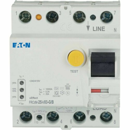 Eaton FI-Schalter 25A 4p 300mA FRCDM-25/4/03-G/B