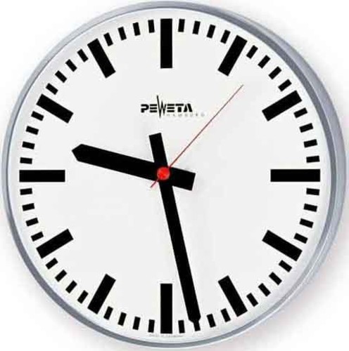 Peweta Quarz-Batterie-Uhr innen,1,5V,D=300mm 41.250.321