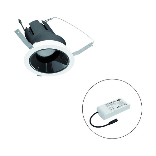 EVN Lichttechnik LED-Einbauleuchte modular Konfigurationstype F01R09AM2530L38D