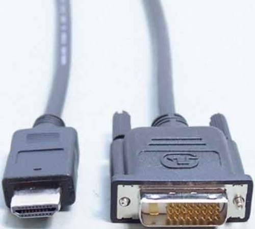 E+P Elektrik HDMI-Adapterkabel 2m,sw HDMI3