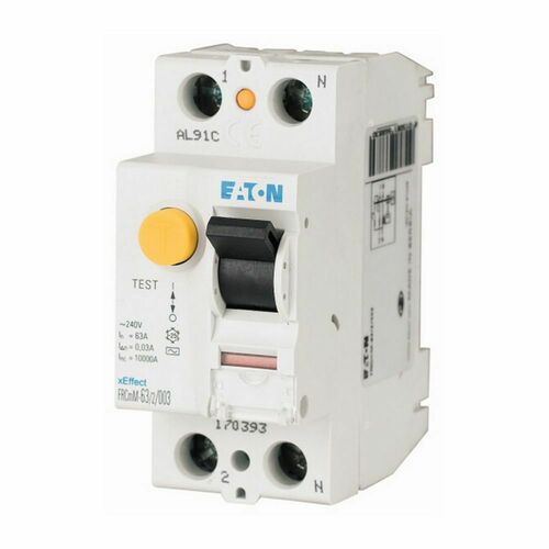 Eaton FI-Schalter 63A 2pol 30mA FRCMM-63/2/003-A-NA Eaton FI-Schalter 63A 2pol 30mA FRCMM-63/2/003-A-NA