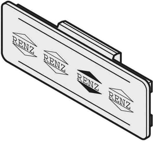 Renz Metallwaren. Namensschild ohne Feder 97-9-82033