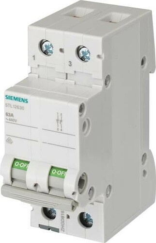 Siemens Dig.Industr. Ausschalter 32A,2pol. 5TL1232-0