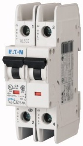 Eaton Leitungsschutzschalter C 1,5A 2p FAZ-C1,5/2-NA