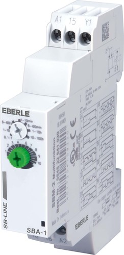 Eberle Controls Zeitrelais SBA-1/17,5mm