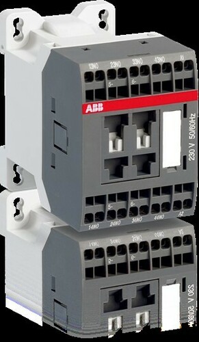 ABB Stotz S&J Hilfsschütz 230V 50/60Hz, 2S+2Ö NS22ES-26