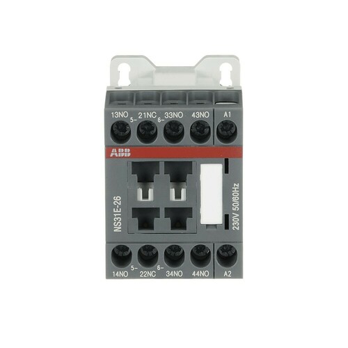 ABB Stotz S&J Hilfsschütz 230V 60/60Hz, 3S+1Ö NS31E-26