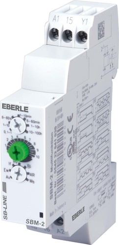 Eberle Controls Zeitrelais SBM-2/17,5mm