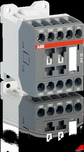 ABB Stotz S&J Hilfsschütz 24V DC, 4S NSL40E-81