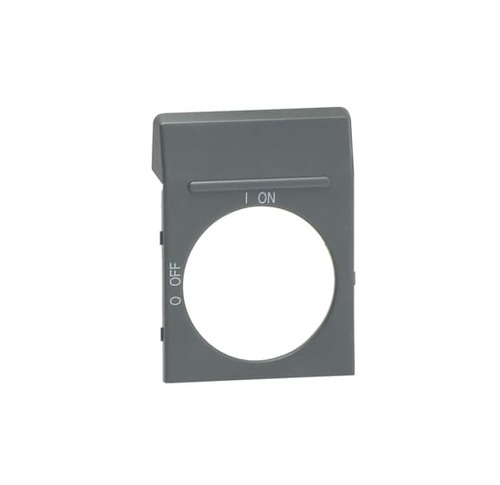 ABB Stotz S&J Blanco-Schild grau f. OH2_ Griffe OPG2
