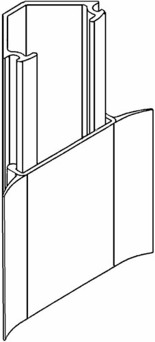 Gewiss Eck-Kanal 60x80 RAL 9010 NP42504