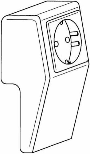 Gewiss SLTK-Gerätetank 20x50, RAL 9010 NP42826