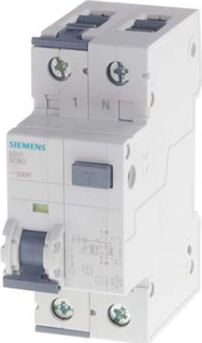 Siemens Dig.Industr. FI/LS-Schalter Typ AC, 30mA, C10 5SU1356-1KK10