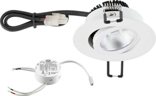 EVN Lichttechnik LED-Deckenleuchte DALI PC20D60140
