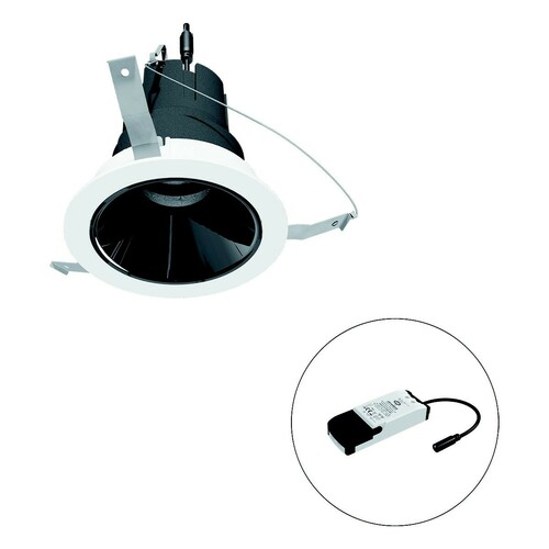 EVN Lichttechnik LED-Einbauleuchte modular Konfigurationstype F02R09SM0627L15P