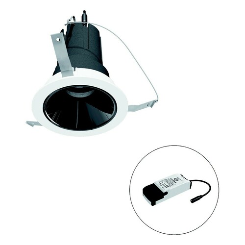 EVN Lichttechnik LED-Einbauleuchte modular Konfigurationstype F02R09SM1327L24P