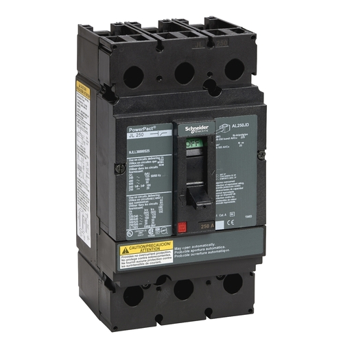 Schneider Electric Powerpact J 250A Autom.Switch 3P Lug NJLL36000S25 Schneider Electric Powerpact J 250A Autom.Switch 3P Lug NJLL36000S25