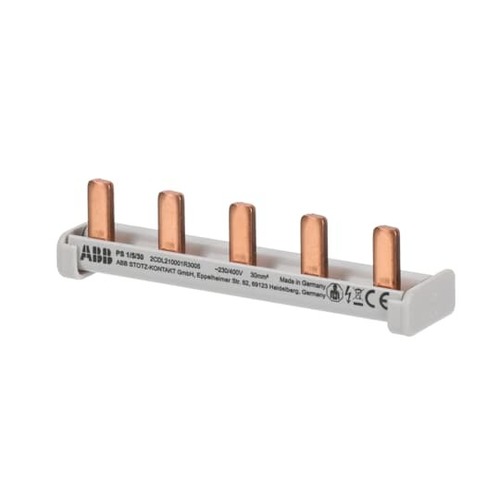 ABB Stotz S&J Phasenschiene 1Ph.,5Pins,30qmm PS1/5/30