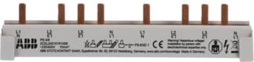 ABB Stotz S&J Phasenschiene 4Ph.,8Pins,10qmm PS4/8
