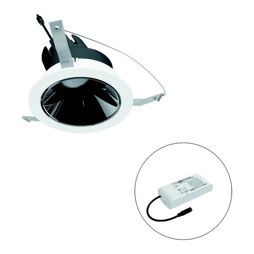 EVN Lichttechnik LED-Einbauleuchte modular Konfigurationstype F02R11AM0627L38D