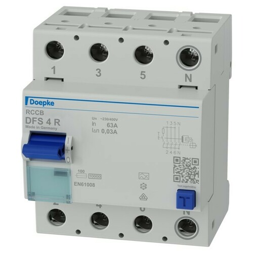 Doepke FI-Schalter DFS4 063-4/0,03-A R