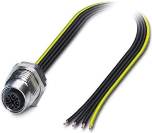 Phoenix Contact Einbausteckverbinder 4-polig M12 SACC-DSI-M1 #1424133